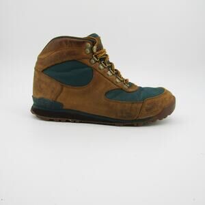 Danner Jag Boots Womens Size 8 Distressed Brown Deep Teal Hiking Outdoor Trail